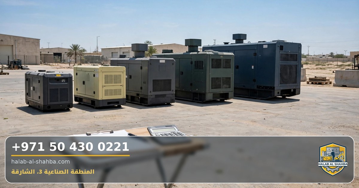 How Much Does Generator Rental Cost in Sharjah? The Factors Behind the Price